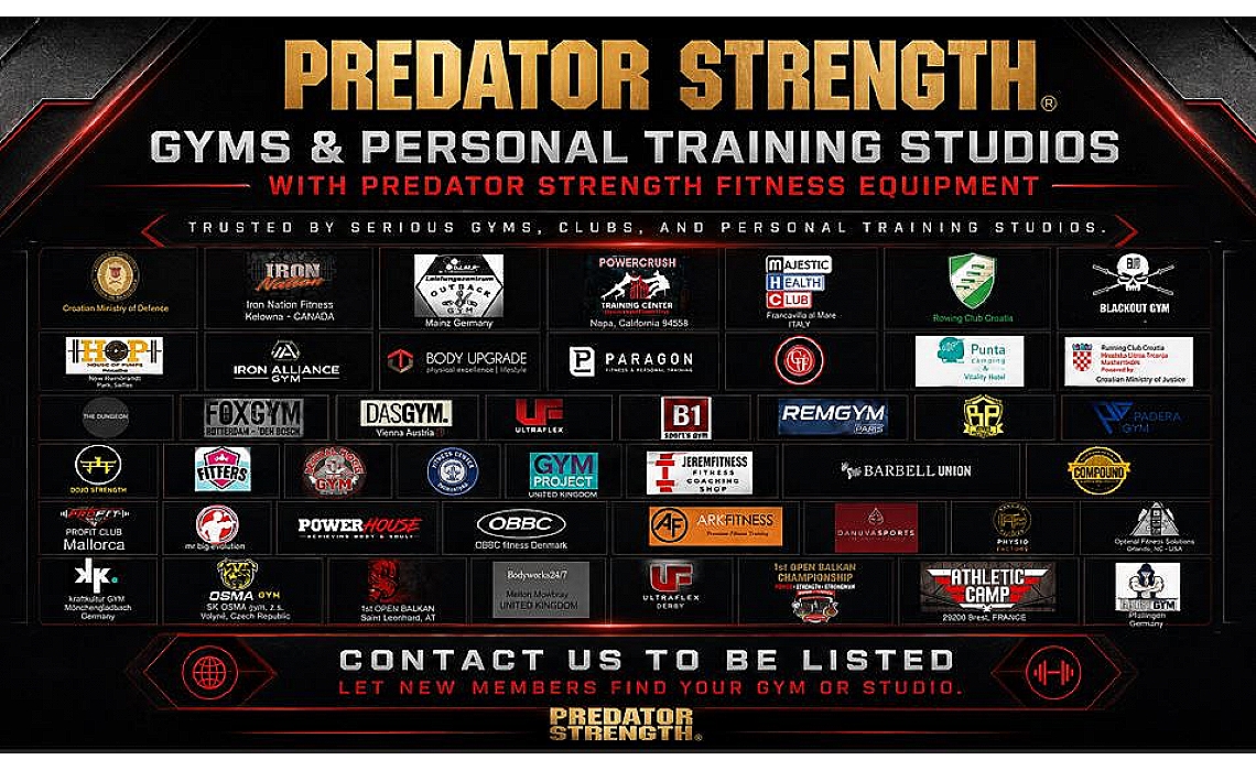 Predator Strength Gym References