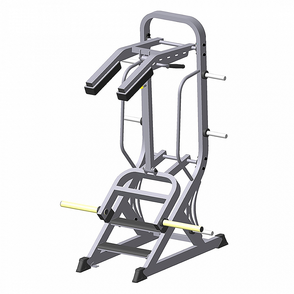 Calf machine (upright) - PREDATOR STRENGTH – SCORPION PLATE LOADED line
