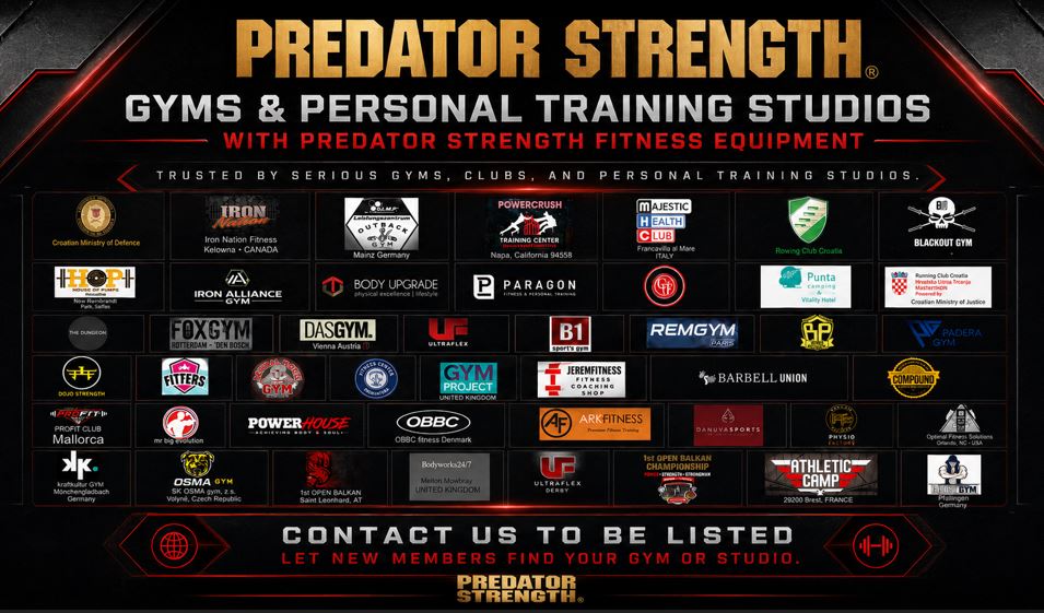 Predator Strength Gym References